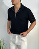 Luca Zipped Polo - Crown & Envy