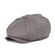 Jester Linen Baker Boy Cap