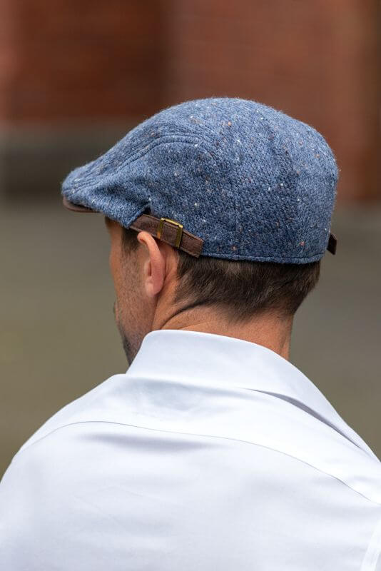 Mens Flat Cap in Blue FC15 - 4 - ENVI