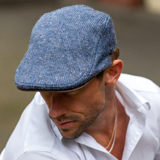 Mens Flat Cap in Blue FC15 - 4 - ENVI