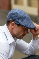 Mens Flat Cap in Blue FC15 - 4 - ENVI