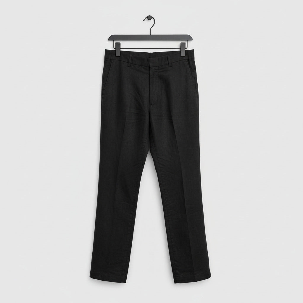 Montenegro Chic Linen Trousers - Crown & Envy