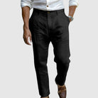 Montenegro Chic Linen Trousers - Crown & Envy