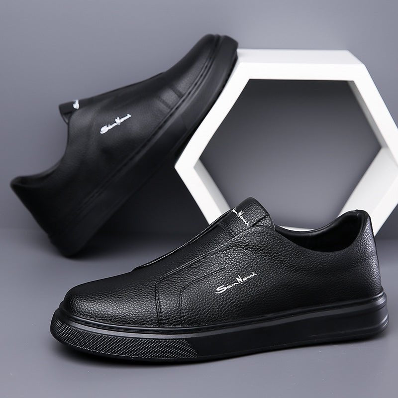 Montigo Leather Slip - On Shoes - Crown & Envy