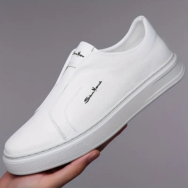 Montigo Leather Slip - On Shoes - Crown & Envy