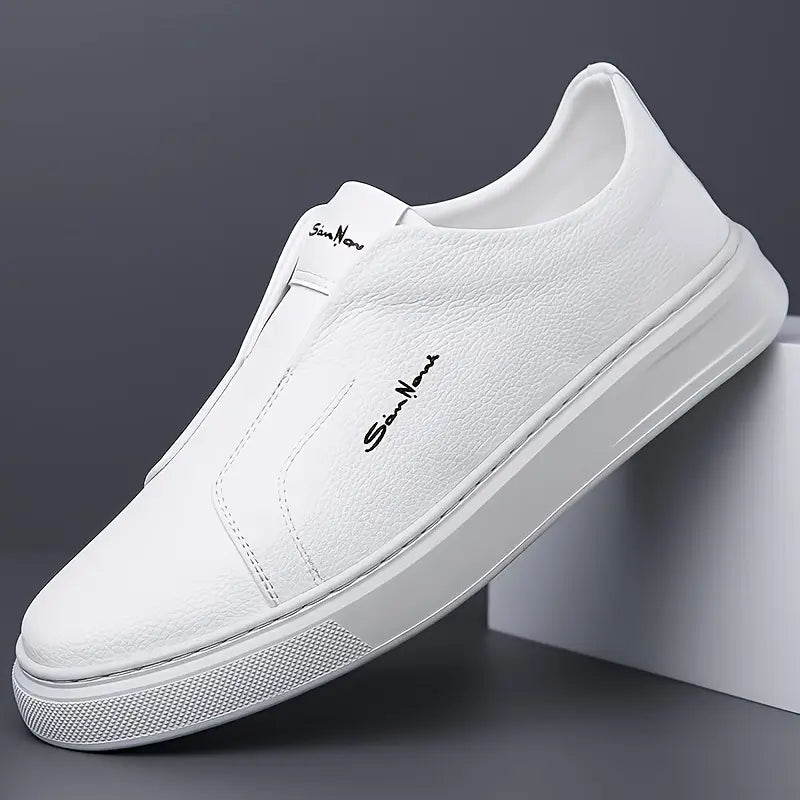 Montigo Leather Slip - On Shoes - Crown & Envy