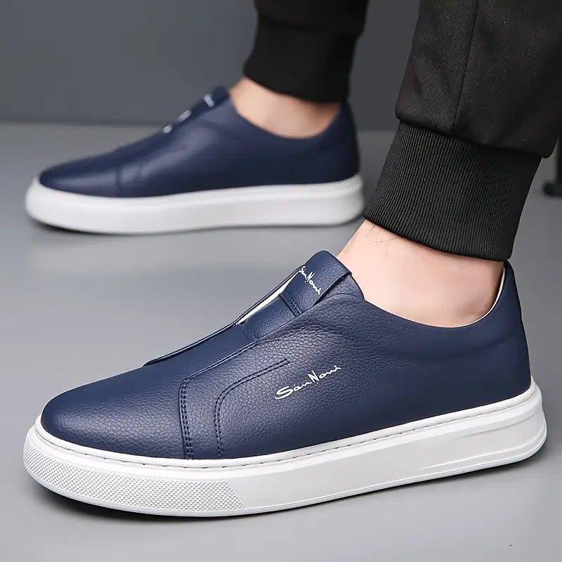 Montigo Leather Slip - On Shoes - Crown & Envy