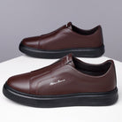 Montigo Leather Slip - On Shoes - Crown & Envy