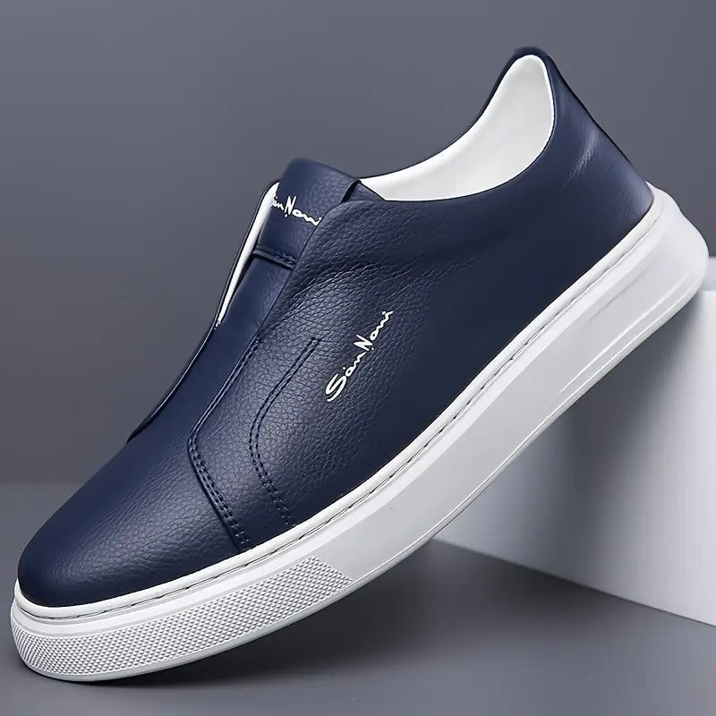 Montigo Leather Slip - On Shoes - Crown & Envy