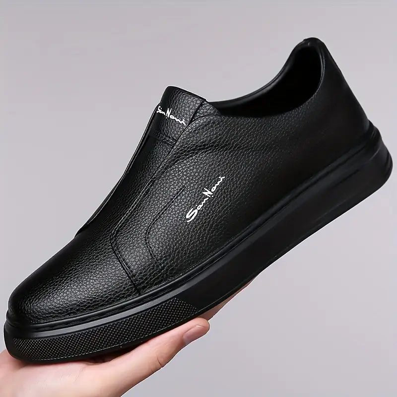Montigo Leather Slip - On Shoes - Crown & Envy