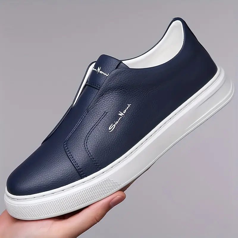 Montigo Leather Slip - On Shoes - Crown & Envy