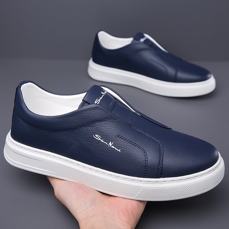 Montigo Leather Slip - On Shoes - Crown & Envy