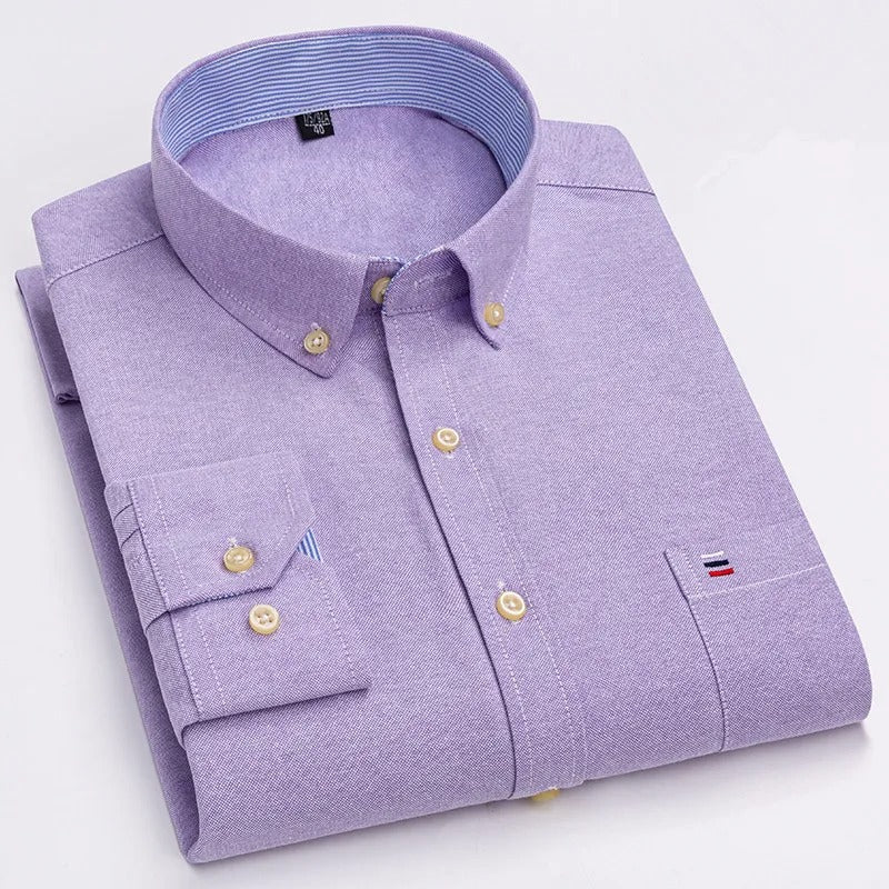 Oxford Cotton Button - Down Shirt (10+ Styles) - Crown & Envy