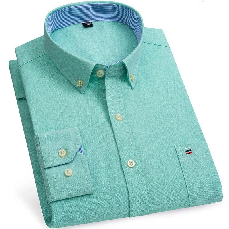 Oxford Cotton Button - Down Shirt (10+ Styles) - Crown & Envy