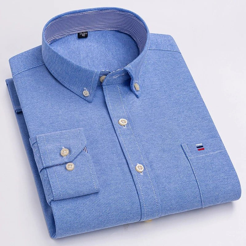 Oxford Cotton Button - Down Shirt (10+ Styles) - Crown & Envy
