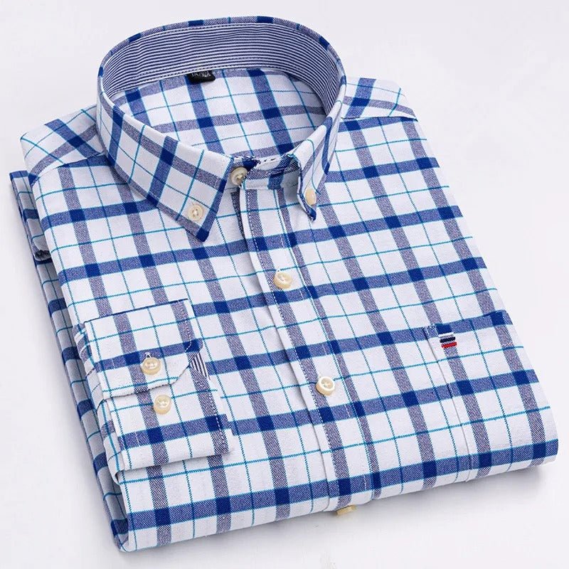 Oxford Cotton Button - Down Shirt (10+ Styles) - Crown & Envy