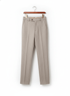 Savill Herringbone Wool Dress Trousers - Crown & Envy