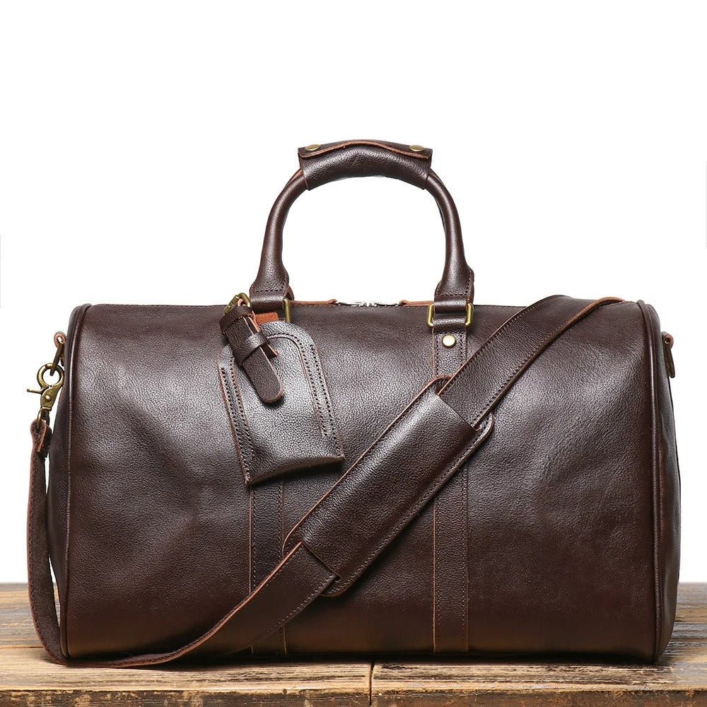 The 1096 Leather Duffle - Crown & Envy