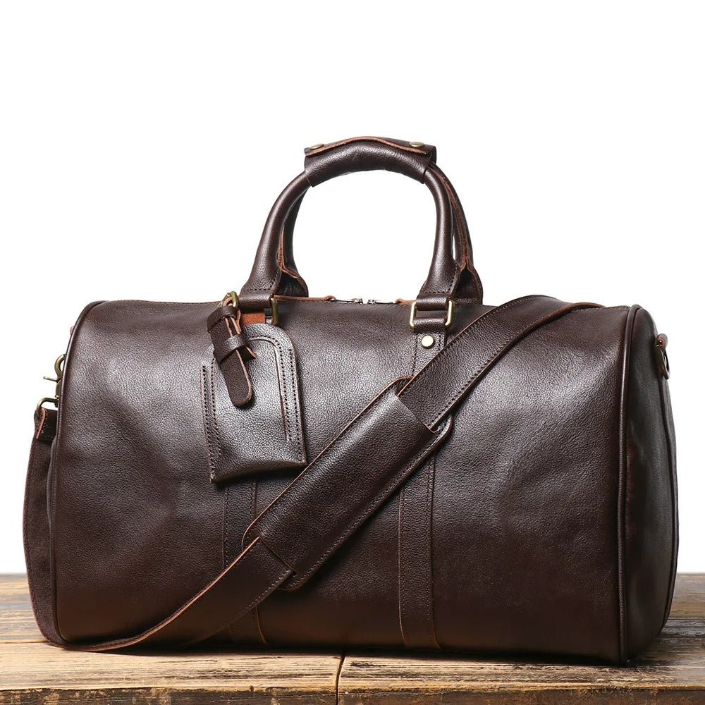 The 1096 Leather Duffle - Crown & Envy