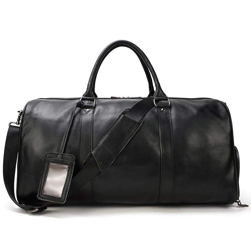 The 1096 Leather Duffle (55cm) - Crown & Envy