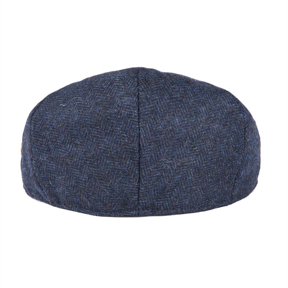 The Garrison Flat Cap – Deep Blue - Crown & Envy