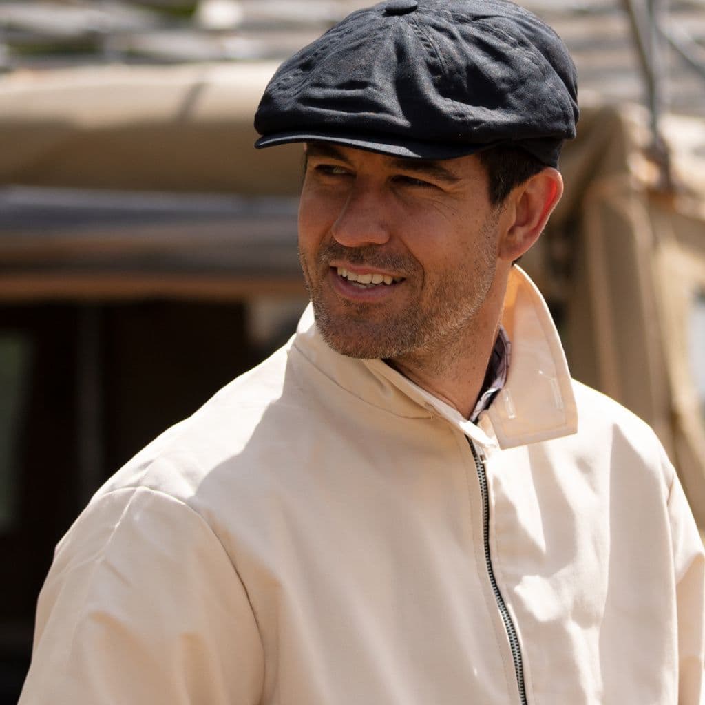 Windsor Baker Boy | Black - Crown & Envy